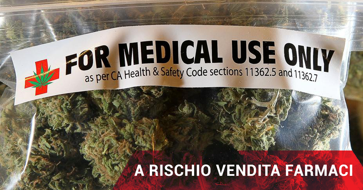Meridio News: Cannabis terapeutica, a rischio vendita farmaci Scarsa considerazione per il disagio sociale